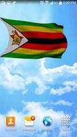 Zimbabwe flag live wallpaper captura de pantalla 3