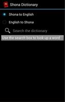 Shona Dictionary Affiche