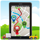 GPS Route Address Finder Zeichen