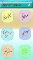 Signature Creator App - Signat Affiche