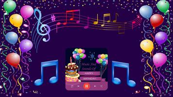 Happy Birthday Music – Happy Music Sounds capture d'écran 2