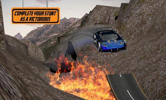 برنامه‌نما Car Stunts Dangerous Roads عکس از صفحه