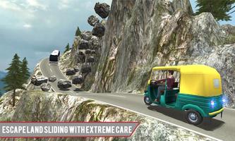 Tuk Tuk Auto Rickshaw Off Road الملصق