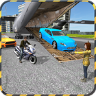 Modern Car Transporter Plane icon