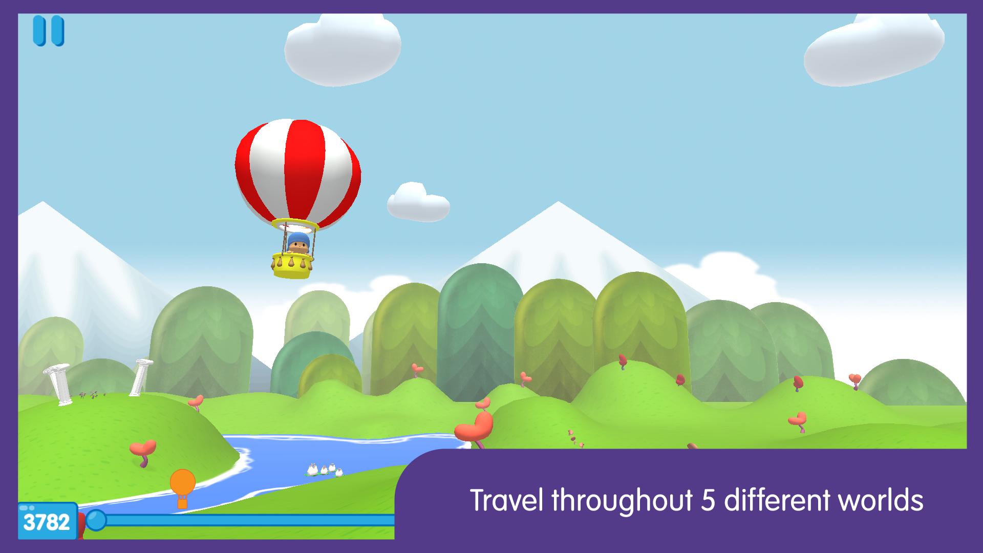 Pocoyo World Tour Travel And Learn To Subtract For Android Apk Download - roblox world tour hot air balloon roblox