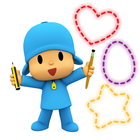 Pocoyo Pre-Writing Lines & Strokes for Kids أيقونة