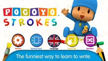 Pocoyo Pre-Writing Lines & Strokes for Kids Plakat