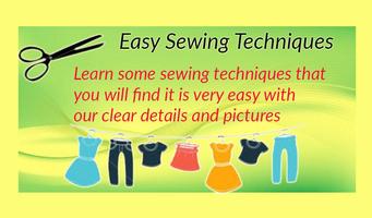 Easy Sewing Techniques اسکرین شاٹ 1