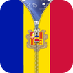 Andorra flag zip Lock Screen