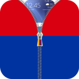 Armenia flag zip Lock Screen icon