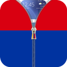 Armenia flag zip Lock Screen आइकन