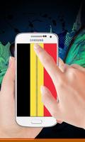 Belgium flag zip Lock Screen poster