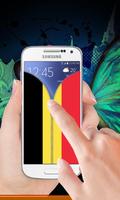 Belgium flag zip Lock Screen ภาพหน้าจอ 2