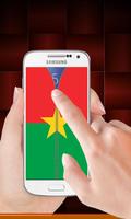 Burkina Faso flag zip Lock captura de pantalla 1