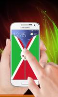 Burundi flag zip Lock Screen screenshot 2