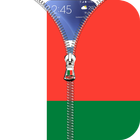 Madagascar flag zipLock Screen icône