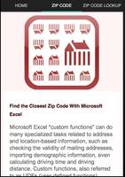 Zip Code Lookup imagem de tela 1