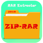 Zip &  Rar Files Extractor : easiest,fatest tool icône