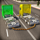 Chained Trucks against Ramp أيقونة