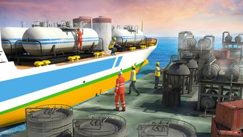 Oil Tanker Ship Simulator Affiche
