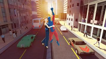 Spider Hero: New York City Battle capture d'écran 2