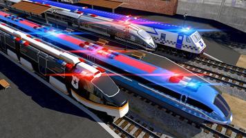 Police Train Simulator 3D capture d'écran 3
