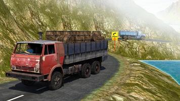 Heavy Truck Driver Cargo Affiche