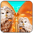Bird Zipper Lock Screen APK
