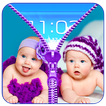 Cute Baby Zip LockScreen Prank