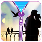 Romantic Zip Lock Screen Prank icon