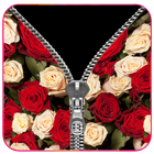 Rose Zipper Lock Screen icône