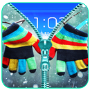 Winter Zip Lock Screen Prank APK