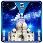 Taj Mahal Zipper Lock Screen icon