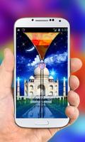 Taj Mahal Zipper Lock Screen syot layar 2