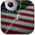 Usa football Zipper Lock™ icono