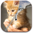 Cat Screen Lock Zipper