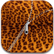 Leopard Lock Screen Zipper