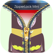 Mini Yellow Zipper Lock HD - Lock Screen