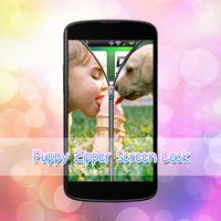 Puppy Lock Screen Affiche