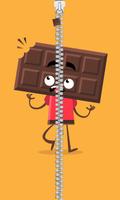 Cool choco zipper lock poster