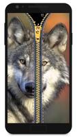 Wolf zipper - fake 포스터