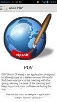 POV - Point Of View Cartaz