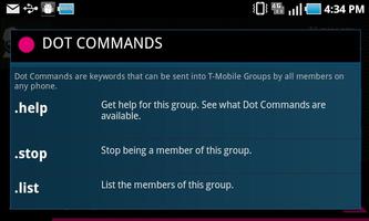 برنامه‌نما T-Mobile Group & Web Texting عکس از صفحه