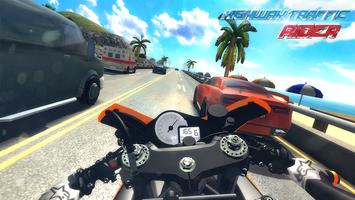 Poster Highway Traffic Rider