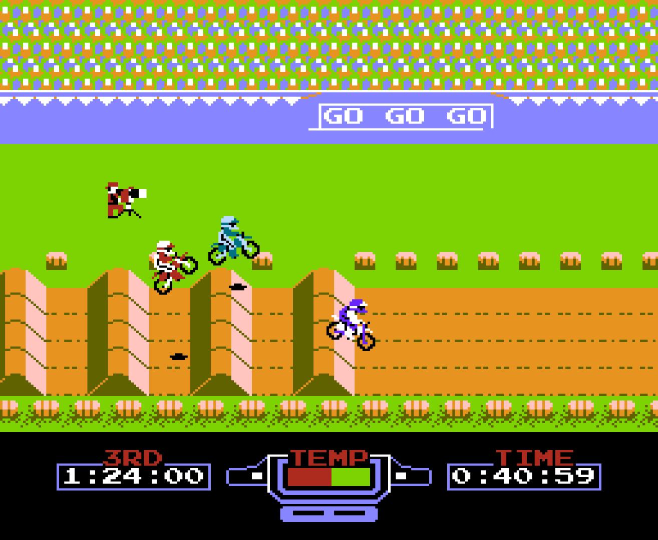 90s kids games | Childhood games from the 90s: Excite Bike