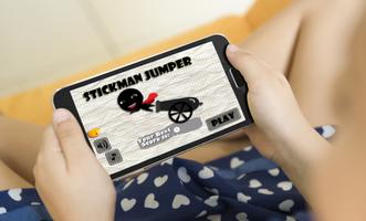 Stickman Jumper Affiche