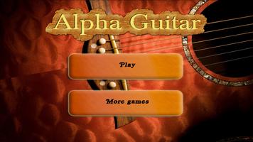 Alpha Guitar Poster