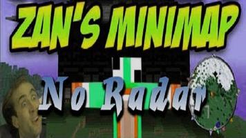 Minimap Zans No Radar Mod for Minecraft capture d'écran 1