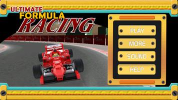 Wyścigi Formuły ostateczna plakat