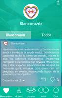 Blancorazón - Red social espiritual スクリーンショット 1